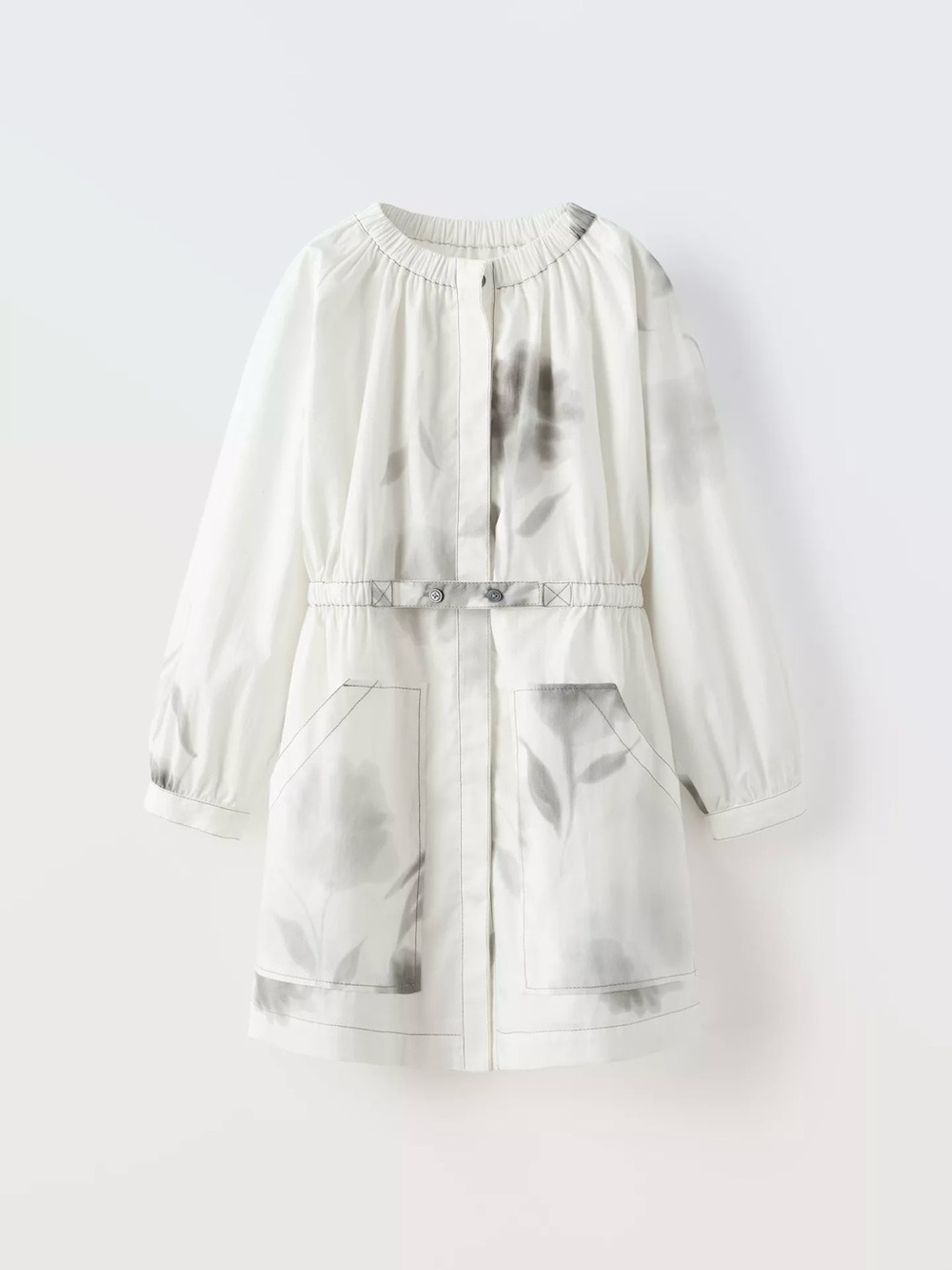 Zara girl floral print dress